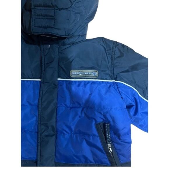 ZEROXPOSURE Blue Toddler Reversible Winter Coat Sz 2T - Picture 4 of 4